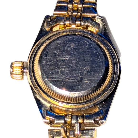 Rolex Women's Gold Watch with Diamond Accents - Picture 4 of 4